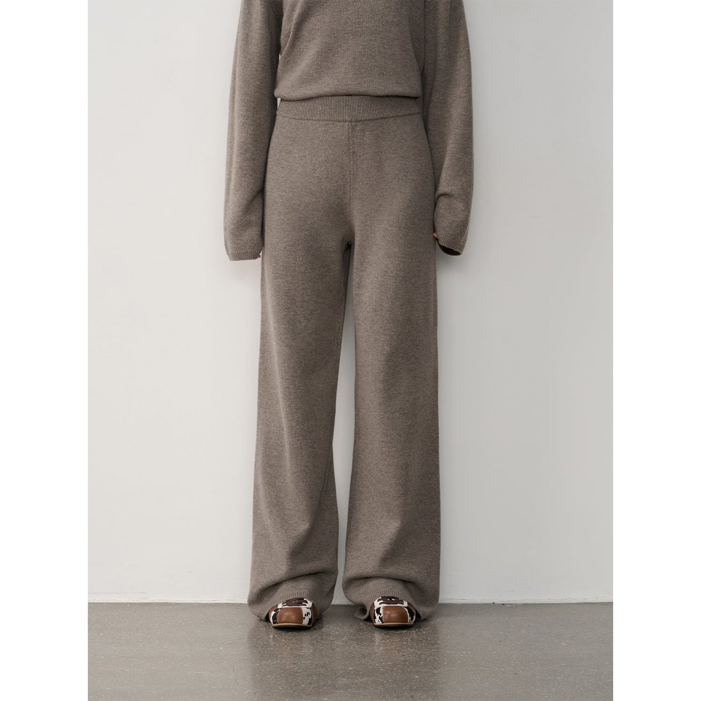Women's Merino Wool Knit Outfit Set