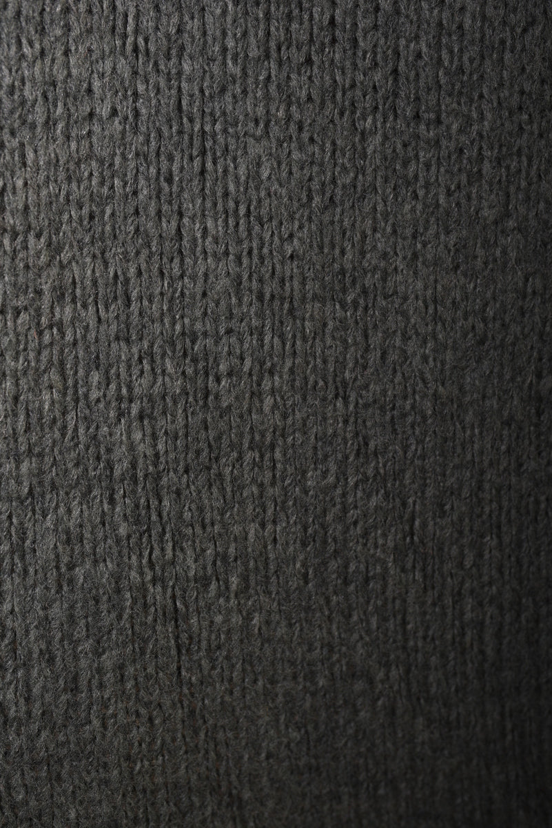 Asymmetric Oversized Knitted Sweater