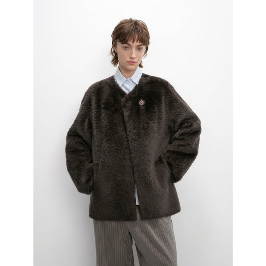 Merino Wool Fur Sheepskin Jacket