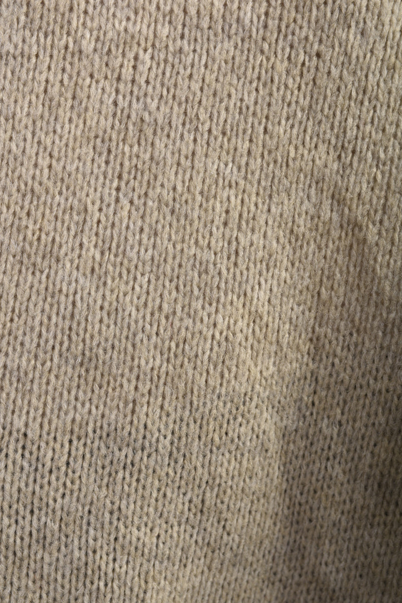 Asymmetric Oversized Knitted Sweater